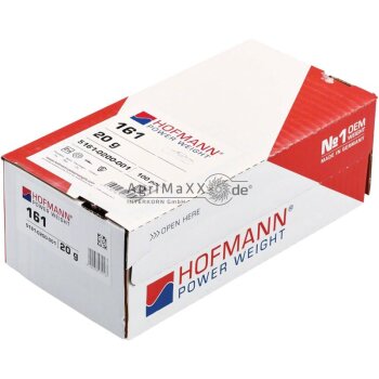 Schlaggewicht PKW Typ161 20g Zink