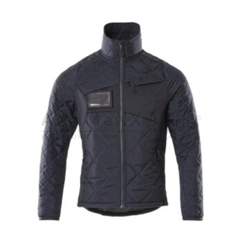 MASCOT Thermojacke Schwarzblau meliert 3XL
