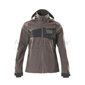 MASCOT Hardshell Jacke Anthrazit/Schwarz M