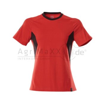 MASCOT T-Shirt Verkehrsrot/Schwarz XL ONE