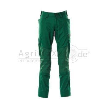 MASCOT Hose mit Knietaschen Gr&uuml;n 90C52