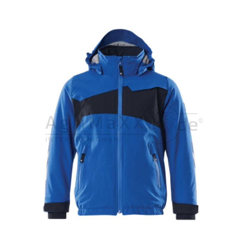 MASCOT Kinder Winterjacke  Azurblau/sw/blau 152