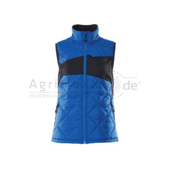 MASCOT Thermoweste Azurblau/Schwarzblau M