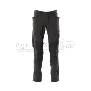 MASCOT Hose mit Knietaschen Schwarz 76C46
