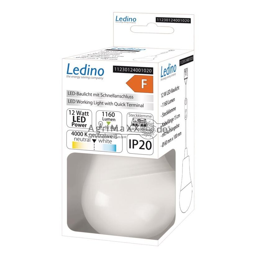 LEDINO LED-Baulicht 12W