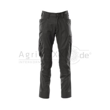 MASCOT Hose mit Knietaschen Schwarz 90C60