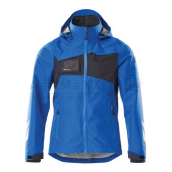 MASCOT Hardshell Jacke Azurblau/Schwarzbl 2XL