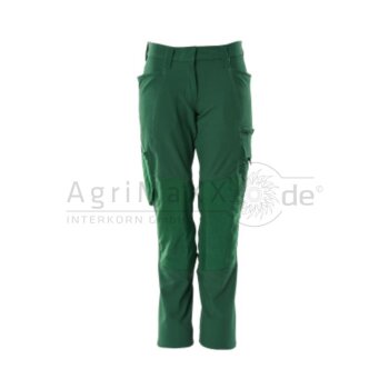 MASCOT Hose mit Knietaschen Gr&uuml;n 76C56