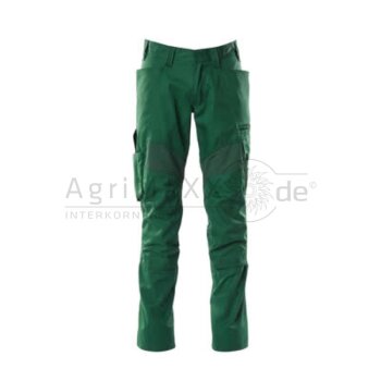 MASCOT Hose mit Knietaschen Gr&uuml;n 82C52