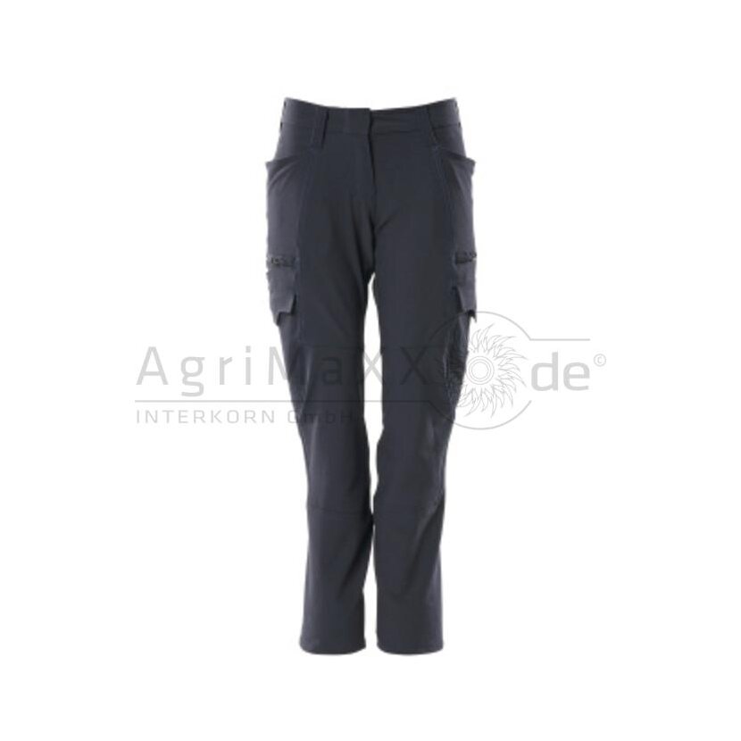 MASCOT Hose mit Schenkeltaschen sw/blau82C44