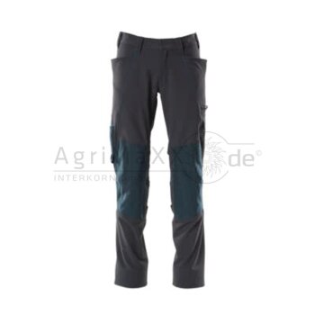 MASCOT Hose mit Knietaschen Schwarzblau 82C45