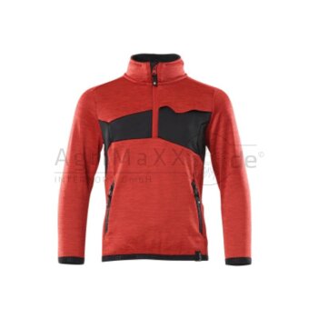MASCOT Kinder Fleecepullover Verkehrsrot/sw 164