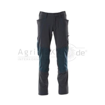 MASCOT Hose mit Knietaschen Schwarzblau 82C66