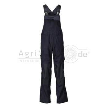 MASCOT Latzhose mit Knietaschen sw/blau 82C46