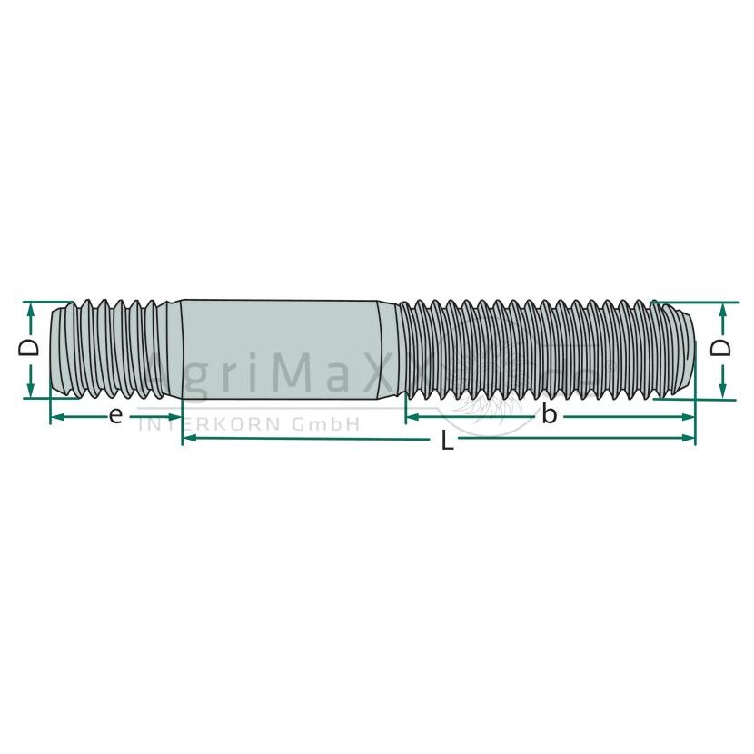 Stiftschraube M16x65 DIN 939