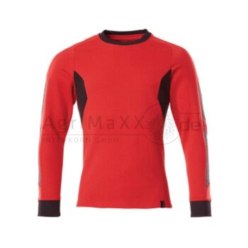 MASCOT Sweatshirt Verkehrsrot/Schwarz XS ONE
