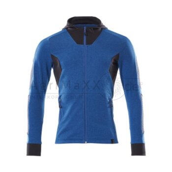 MASCOT Kapuzensweatshirt  blau/sw/blau M  ONE