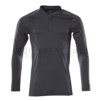 MASCOT Polo-Shirt, Langarm Schwarzblau  M  ONE