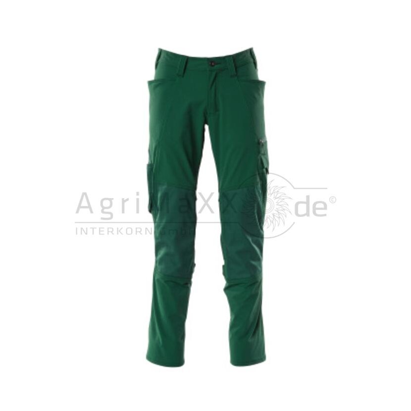 MASCOT Hose mit Knietaschen Grün 76C52