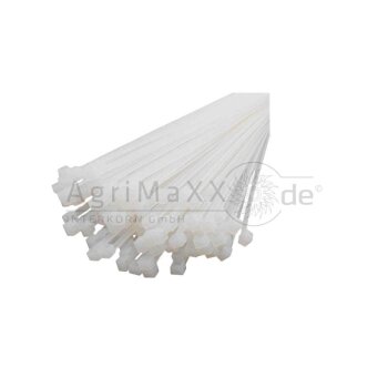 Kabelbinder 380x7,8mm wei&szlig; - 30.008+WEISS