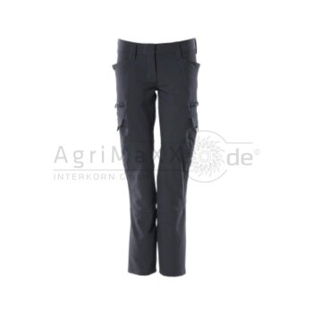 MASCOT Hose mit Schenkeltaschen sw/blau82C34