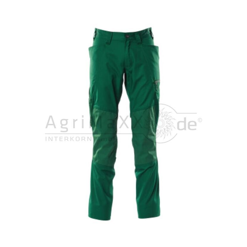 MASCOT Hose mit Knietaschen Grün 82C44