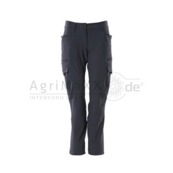 MASCOT Hose mit Schenkeltaschen sw/blau82C56