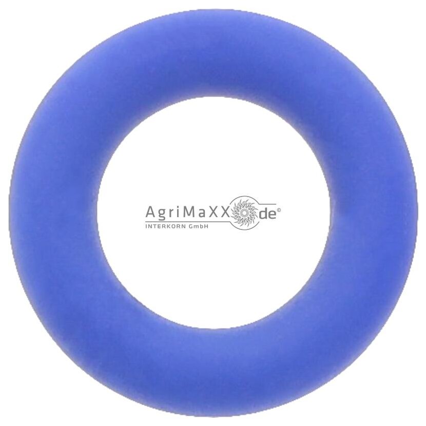 Siliconring blau