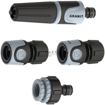 GRANIT BLACK EDITION Grundausstattung 1/2""