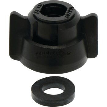 ARAG Bajonettmutter schwarz, SW 11 - 40290101, 12897-SAP