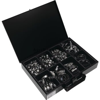 GRANIT BLACK EDITION Sortimentskoffer Schlauchschellen