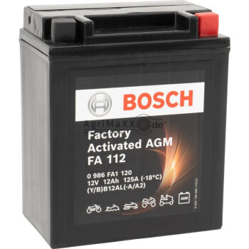 BOSCH Batterie 12 V / 12 Ah - 0986FA1120