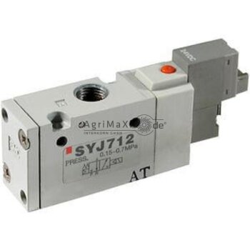 SMC Ventil, Elektrisch Bet&auml;tigt - SYJ712-5G-01F-Q
