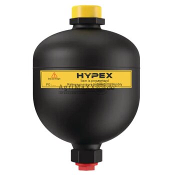 HYPEX Membranspeicher 75cc - 1/2 BSP - 330bar