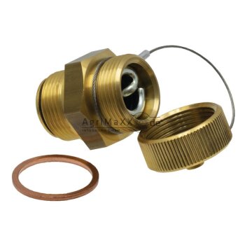 &Ouml;l-Service Ventil M 24x1,5 mit Seil