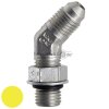 WAE 7/16 M-JIC x 7/16 M-UNF-WD 45°