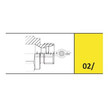 Faster 3CFHF Stecker AG M18x1,5 (12L) - CNVHF082, 1815 M