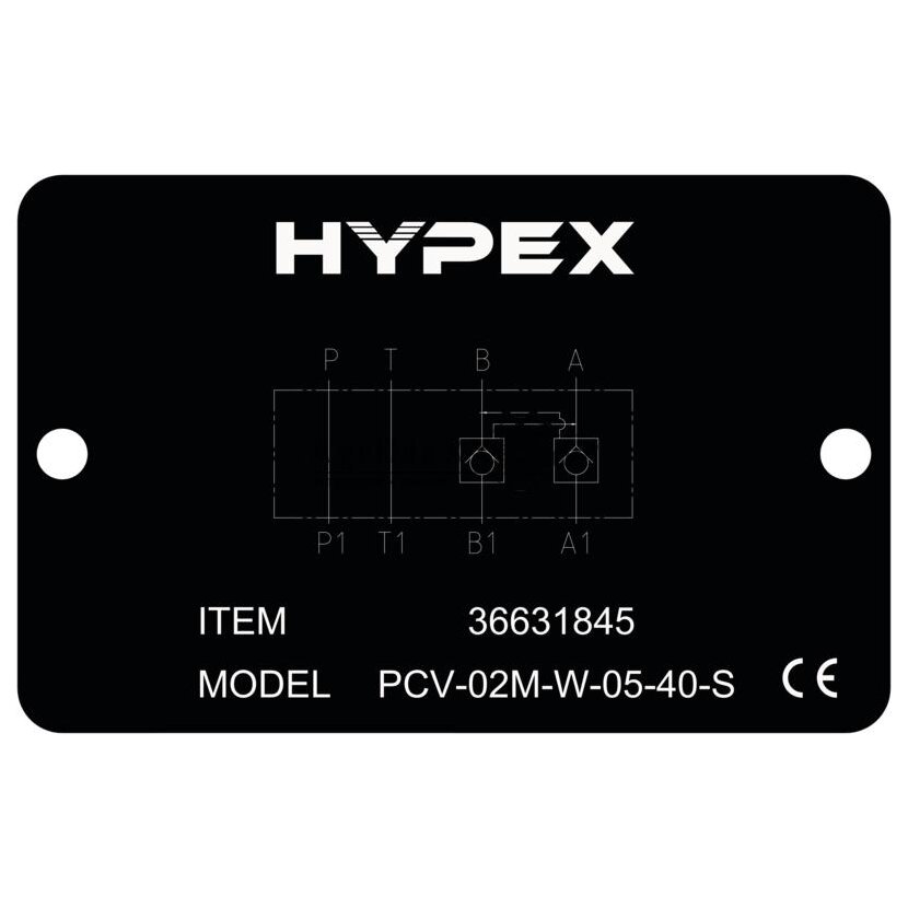 HYPEX NG06-Entsp. Rückschlag. MPCV-02-W-05