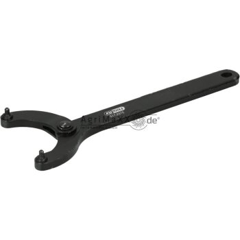 KS Tools Gelenk-Zweilochmutterndreher, 80-125 mm
