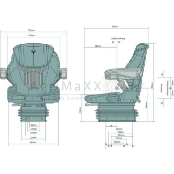 GRAMMER Compacto Comfort M - 2401289045LHF