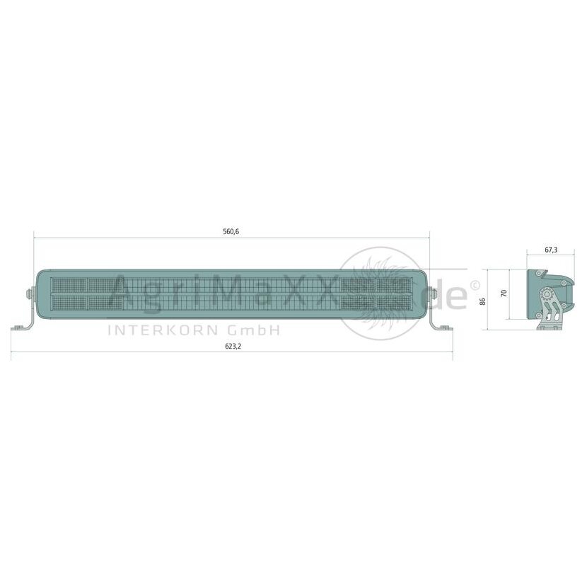 LED Fernscheinwerfer Lightbar 55cm
