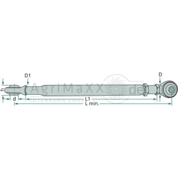 Stabilisatorstrebe - Länge: 570 mm