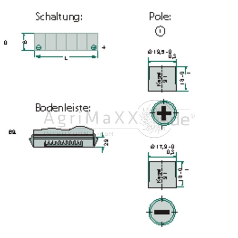 Endurance Line Batterie 12 V / 70 Ah - FB704