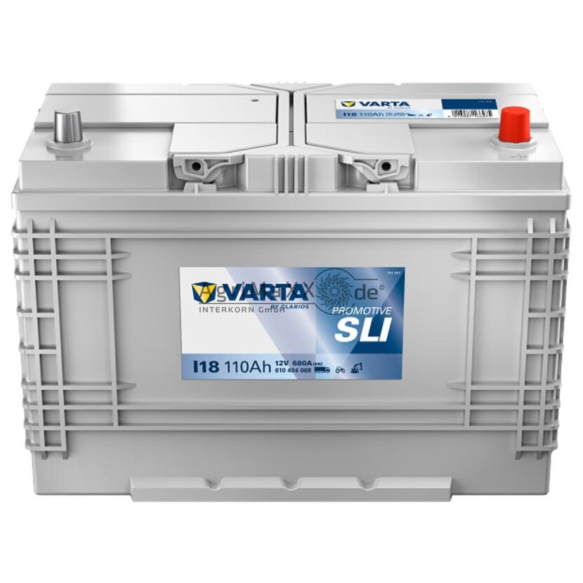 Varta Starterbatterie 12V / 110Ah - 610404068A742
