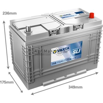 Varta Starterbatterie 12V / 110Ah - 610404068A742