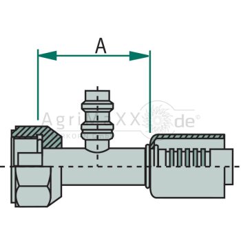 WAECO Fitting 0° - 8881400001