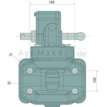 Walterscheid Anhaengekupplung - 770KU2000A - 8003289