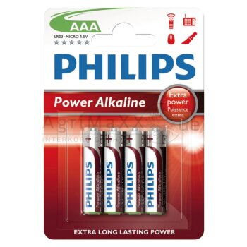 Philips Batterien - LR03P4B/10