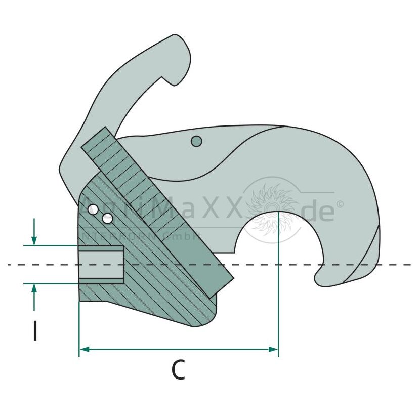 Fanghaken - Durchmesser: 140 mm