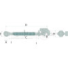 CBM Mechanischer Oberlenker - 020214004